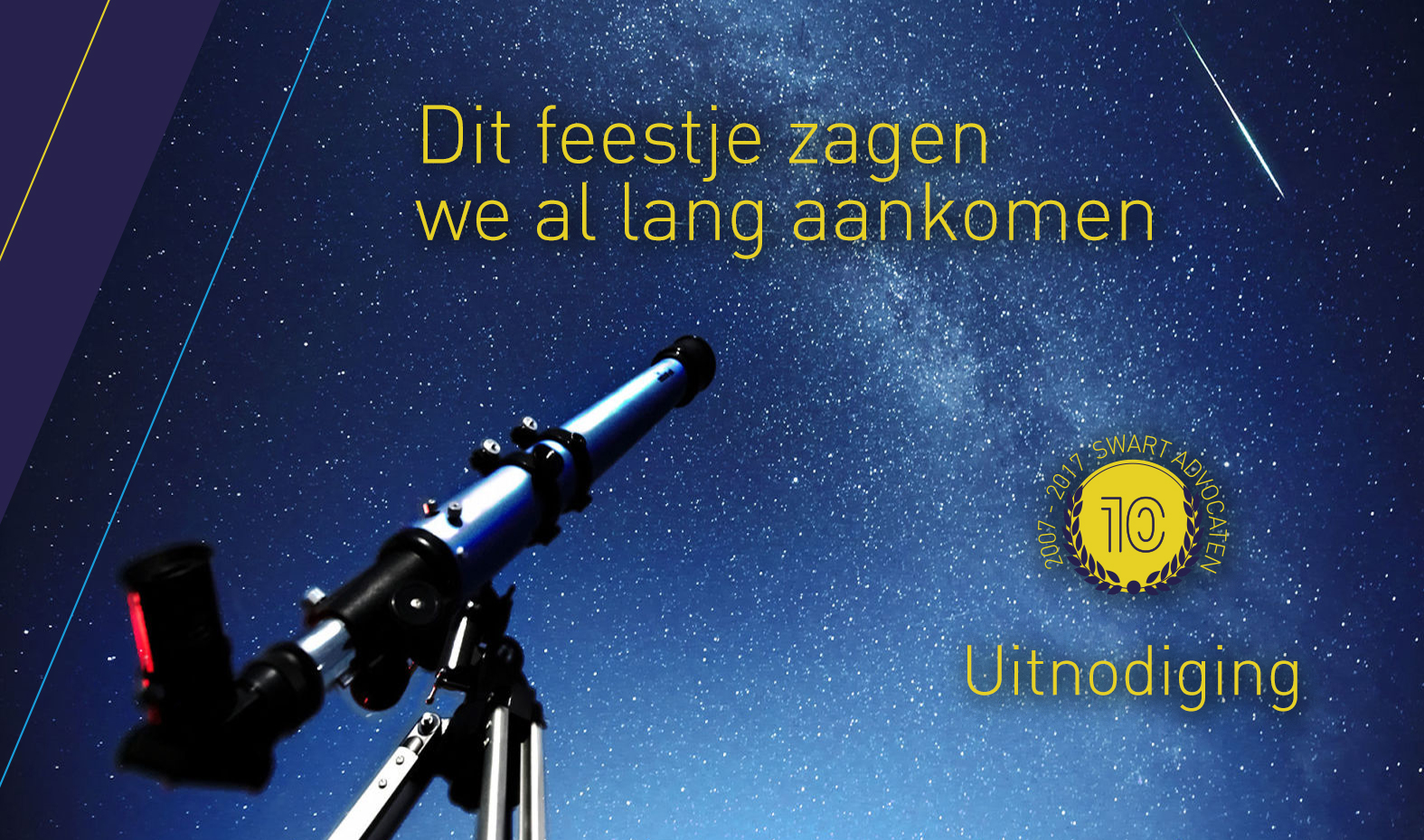 Een disruptief feestje om naar uit te kijken